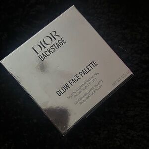 Dior Backstage Glow Face Palette — Silver Mirror Finish